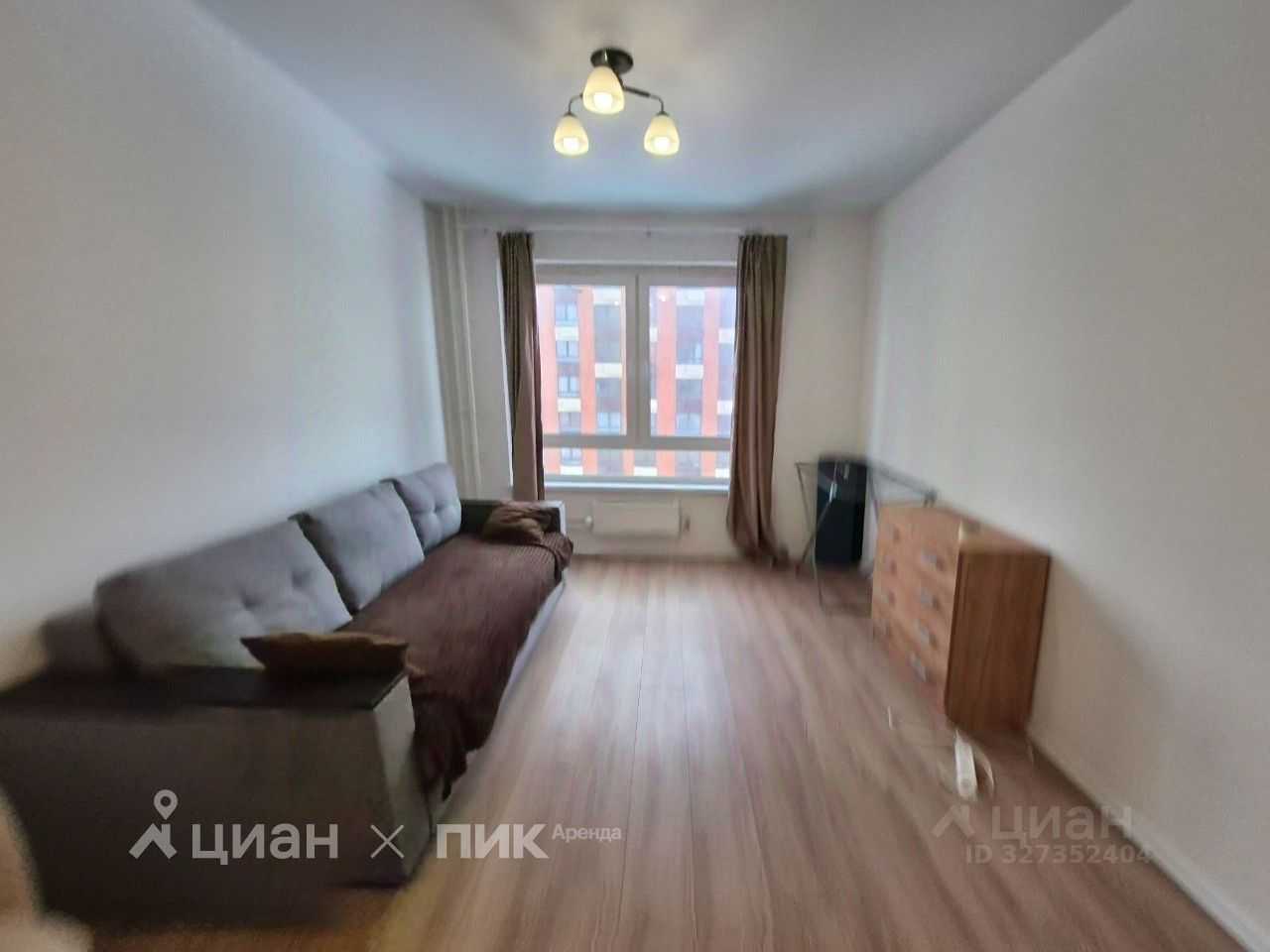 1-комнатная квартира, 35 м²