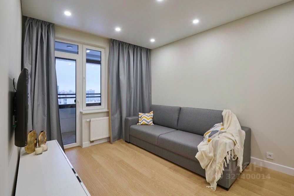 1-комнатная квартира, 35 м²