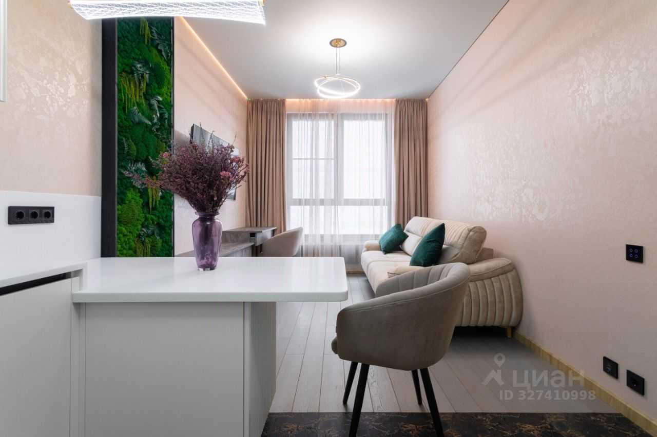 1-комнатная квартира, 42,3 м²