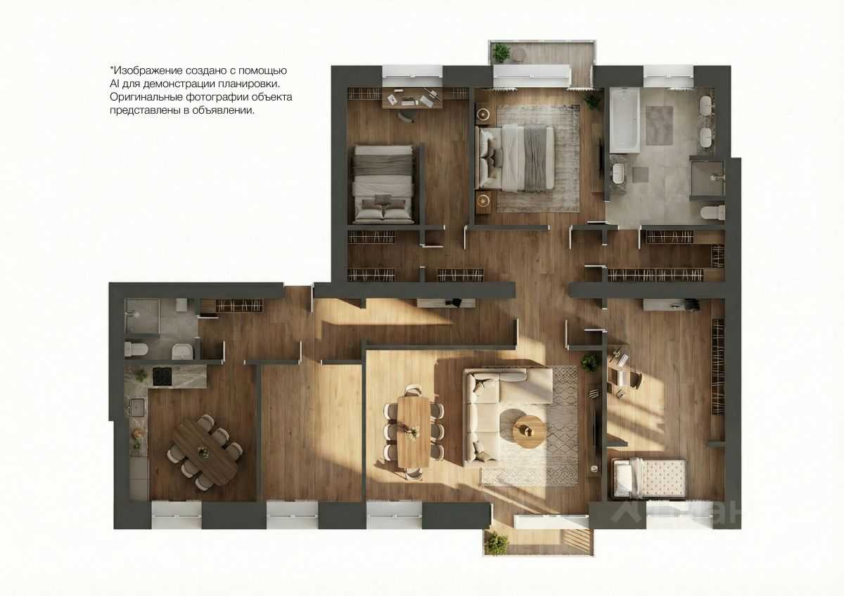 5-комнатная квартира, 161,8 м² — фотография 2