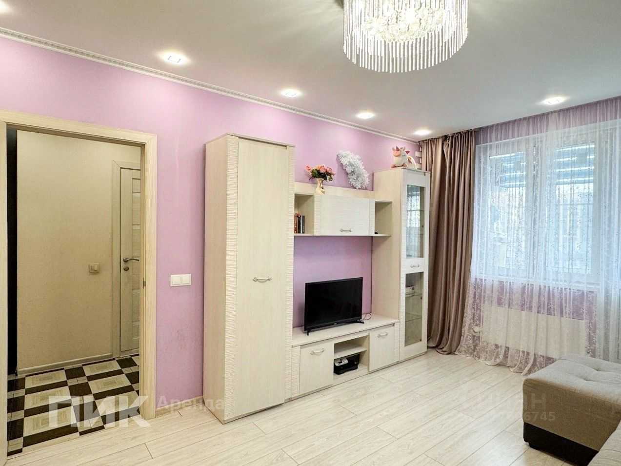 1-комнатная квартира, 38 м² — фотография 2