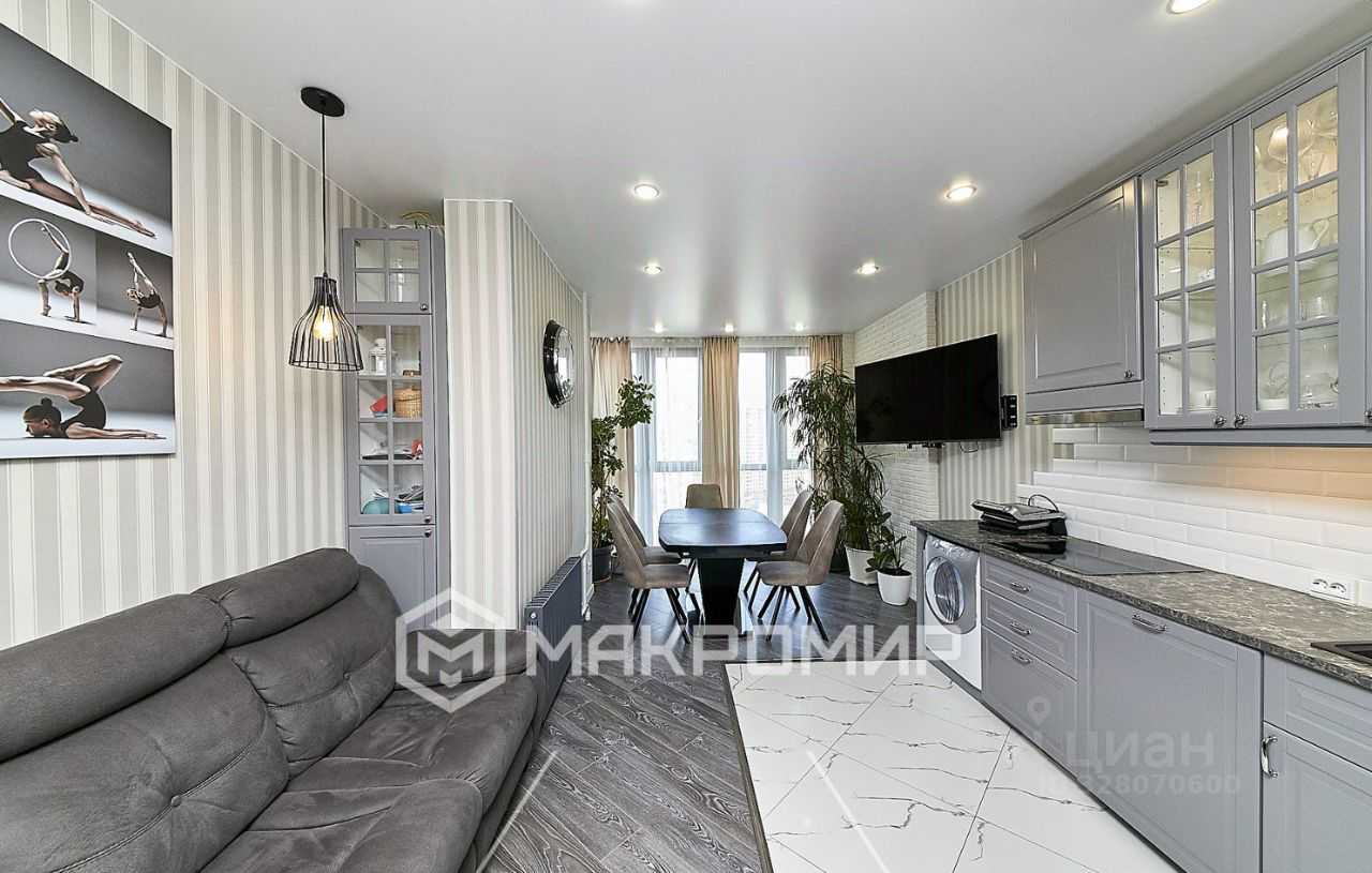 3-комнатная квартира, 83,1 м²