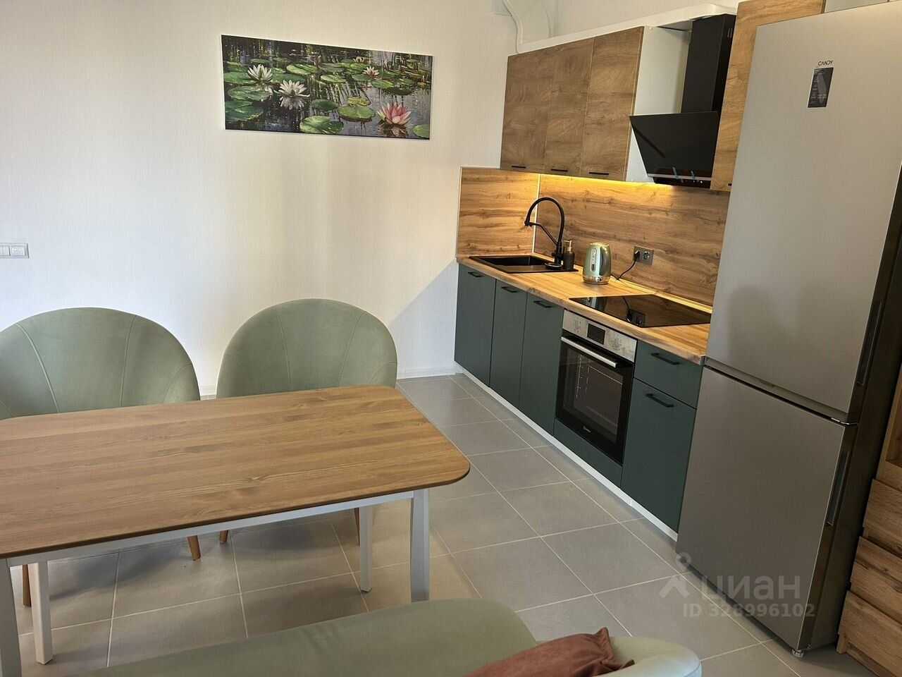2-комнатная квартира, 58 м² — фотография 2
