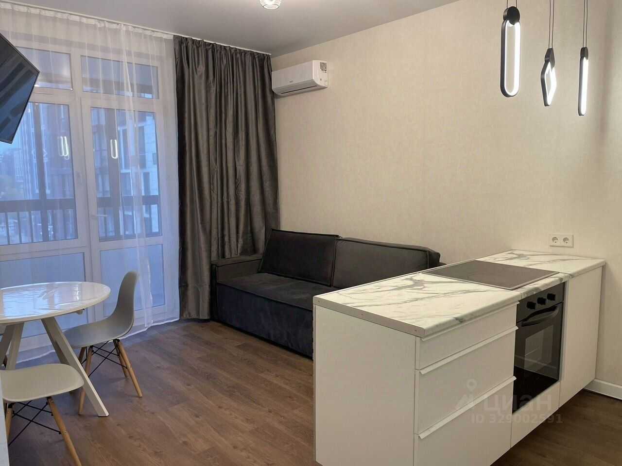 1-комнатная квартира, 39 м² — фотография 2