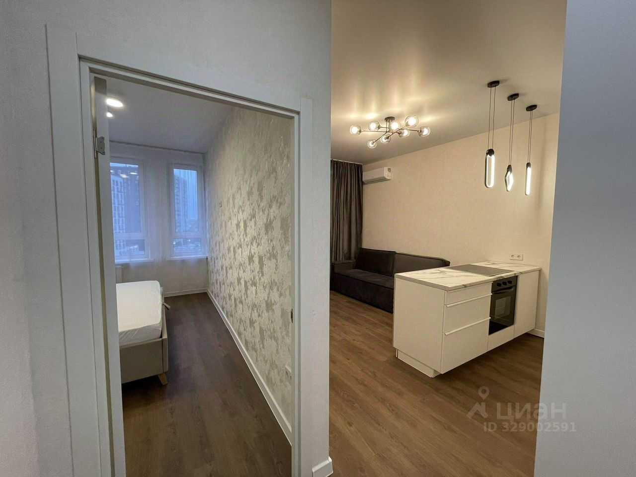 1-комнатная квартира, 39 м²