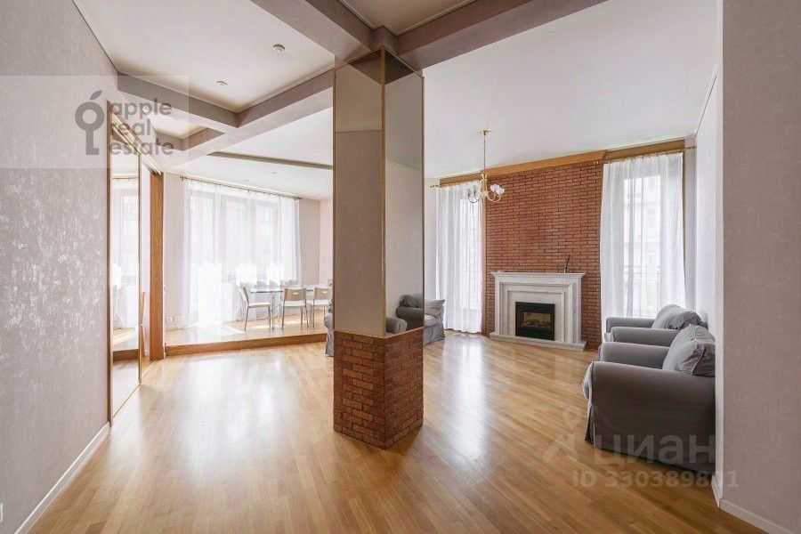 3-комнатная квартира, 99 м² — фотография 3