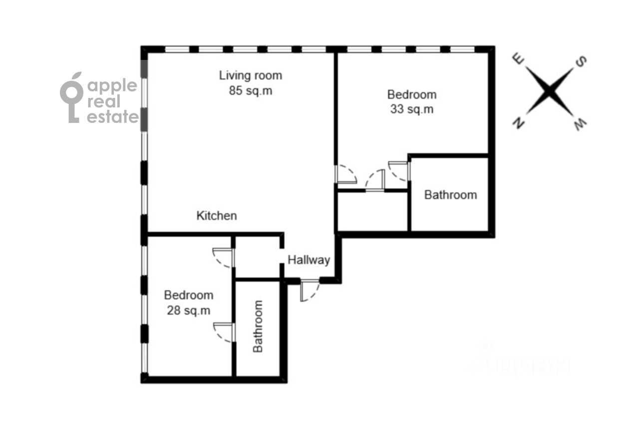 3-комнатная квартира, 225 м² — фотография 2