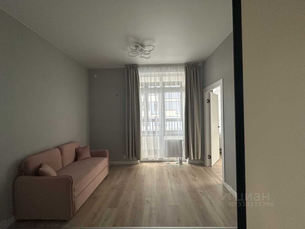 1-комнатная квартира, 62,4 м²