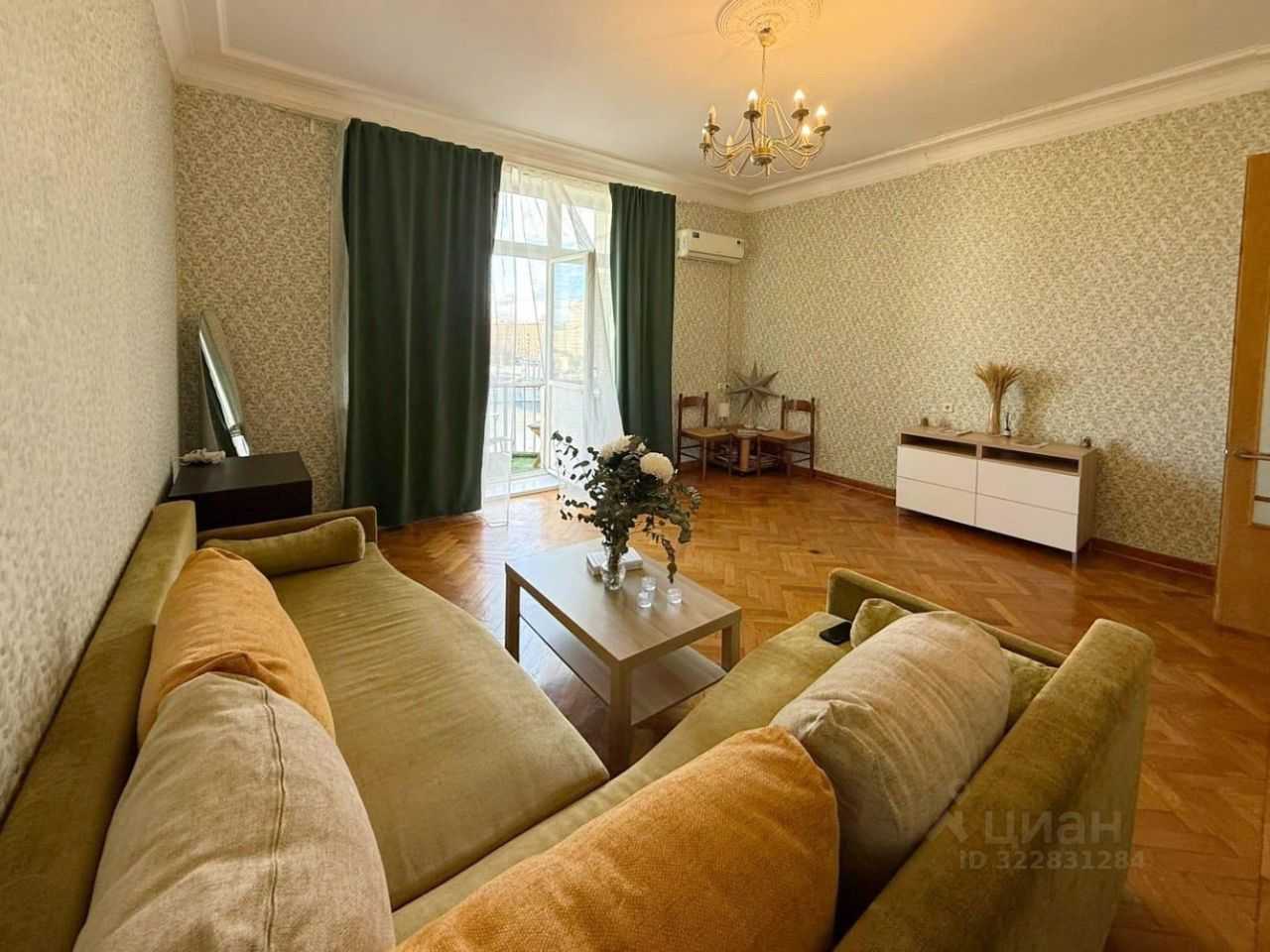 1-комнатная квартира, 70 м²