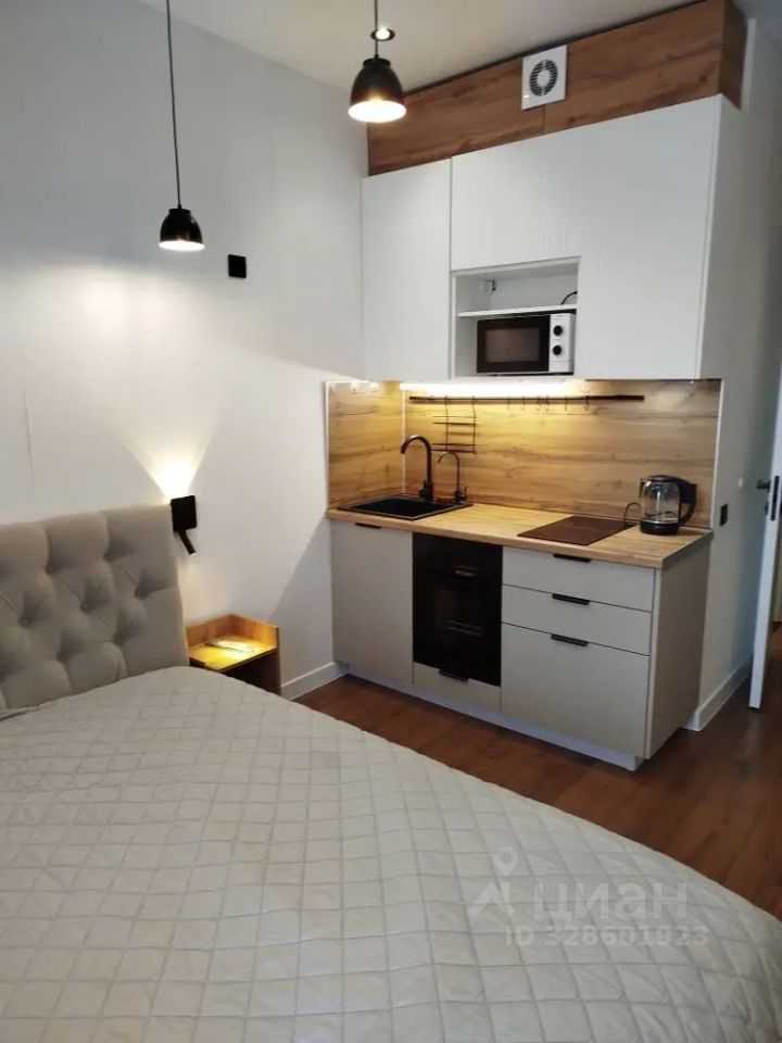 1-комнатная квартира, 19 м²