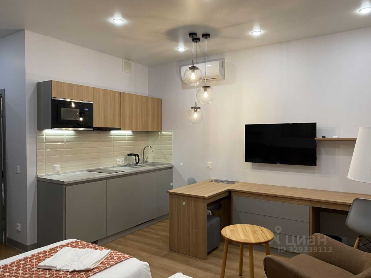 1-комнатная квартира, 27,4 м² — фотография 2