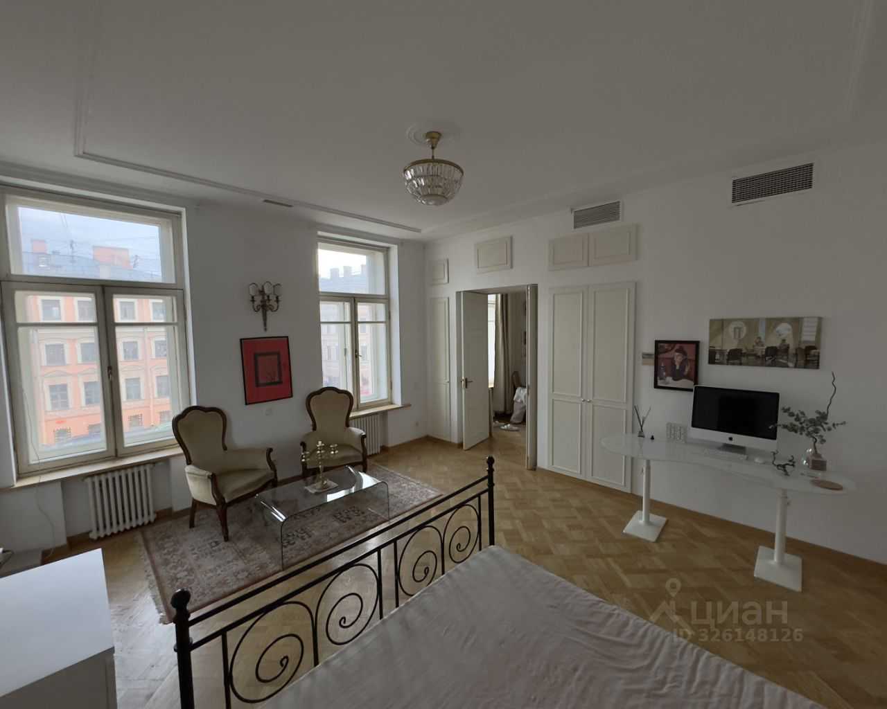 1-комнатная квартира, 180 м²