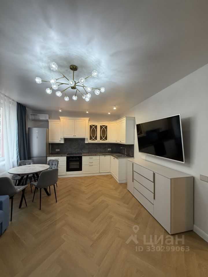 1-комнатная квартира, 65,2 м² — фотография 2