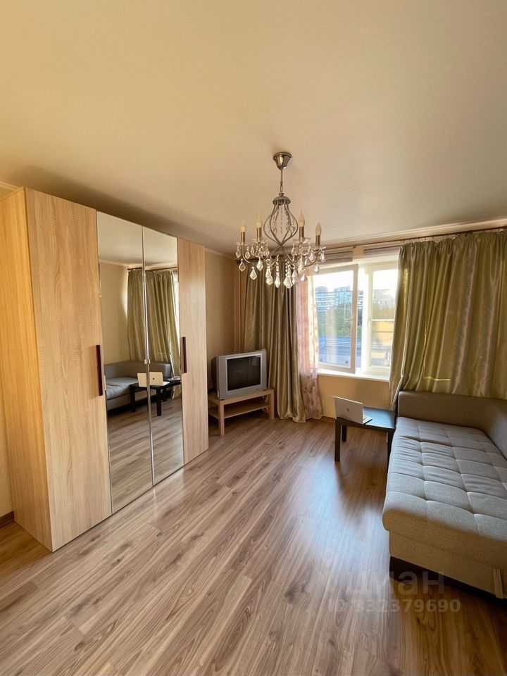 1-комнатная квартира, 35 м²
