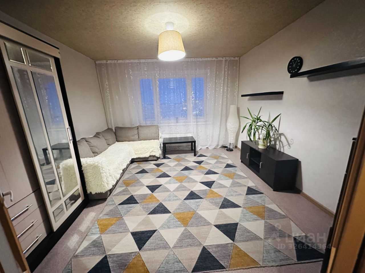 3-комнатная квартира, 75,3 м²