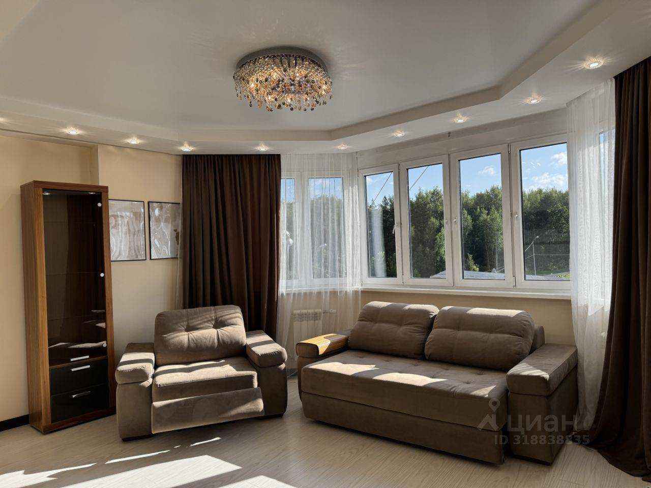 2-комнатная квартира, 59,1 м²