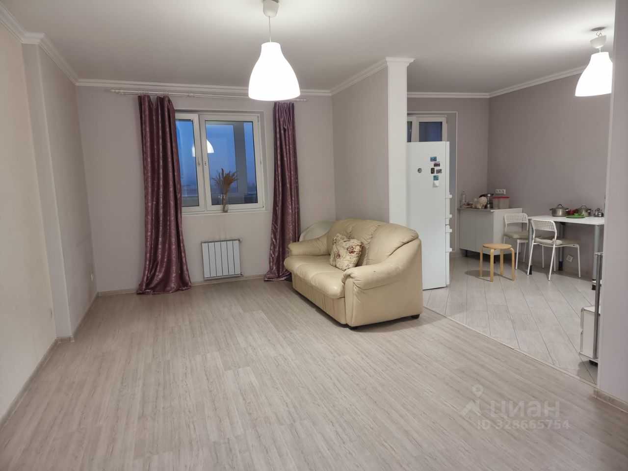 3-комнатная квартира, 102 м²