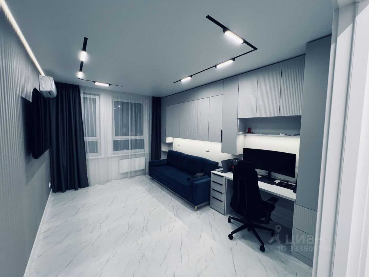 1-комнатная квартира, 36 м² — фотография 3