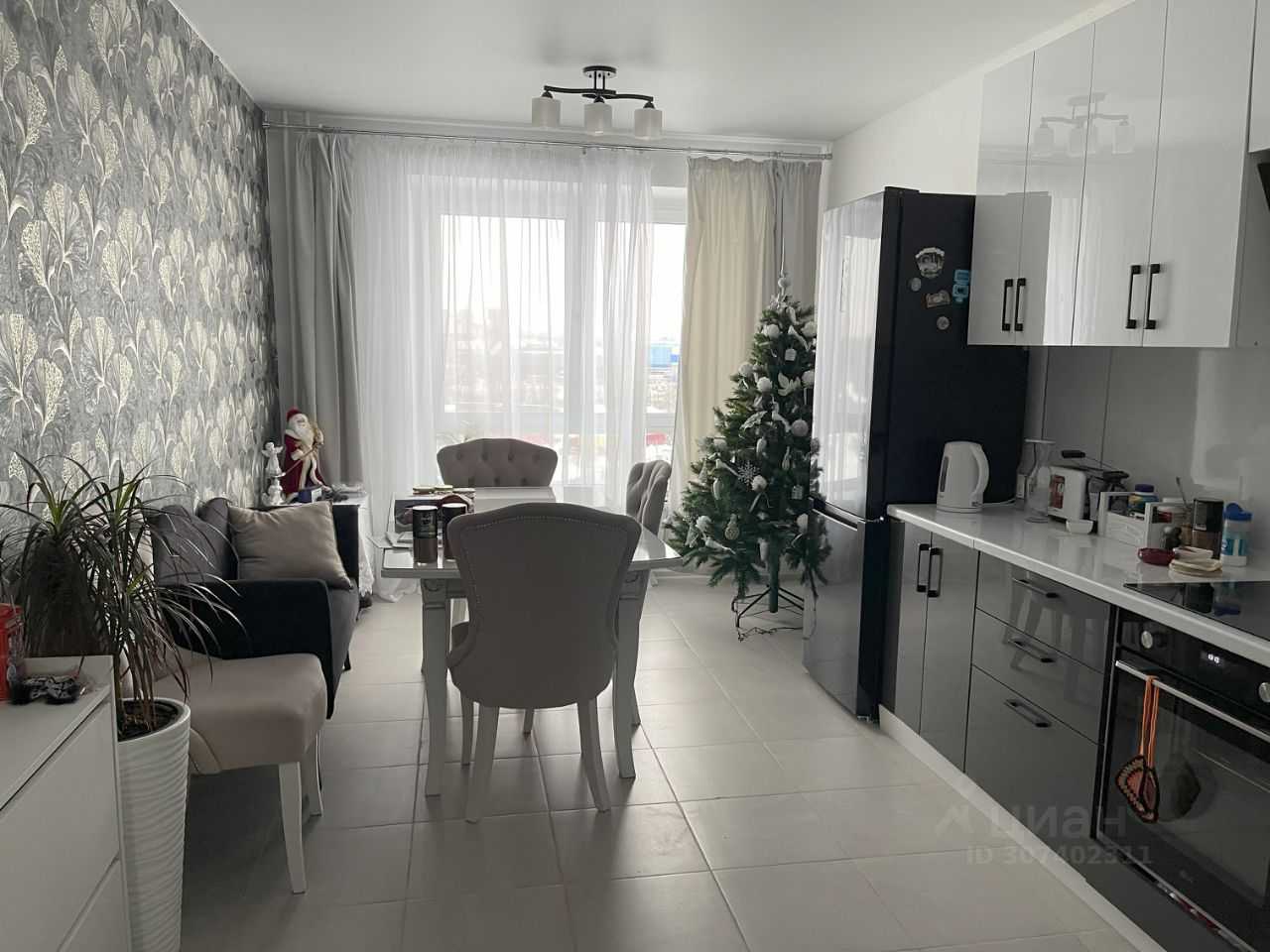 3-комнатная квартира, 57,9 м² — фотография 3