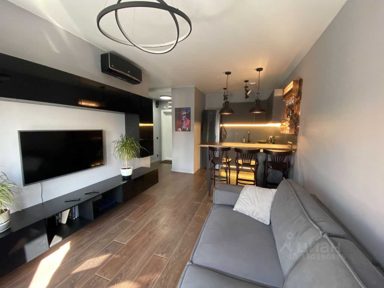 1-комнатная квартира, 35,4 м² — фотография 2