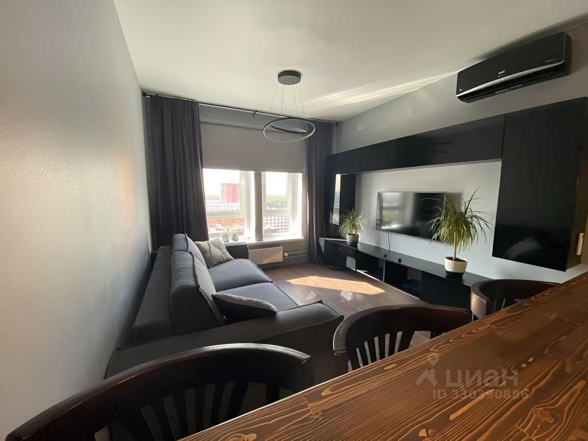 1-комнатная квартира, 35,4 м²