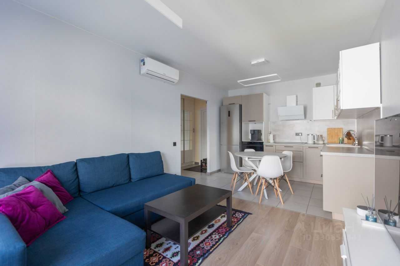 3-комнатная квартира, 52 м²