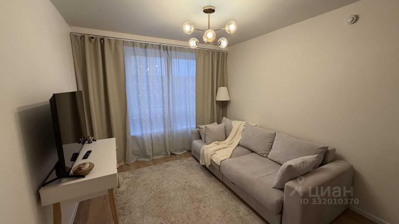 1-комнатная квартира, 40 м²