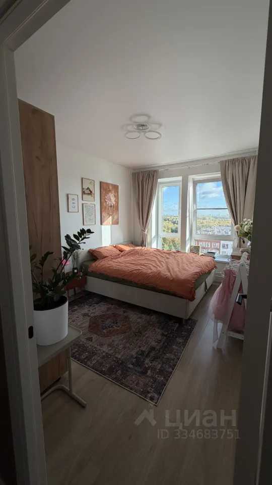 2-комнатная квартира, 57 м² — фотография 2