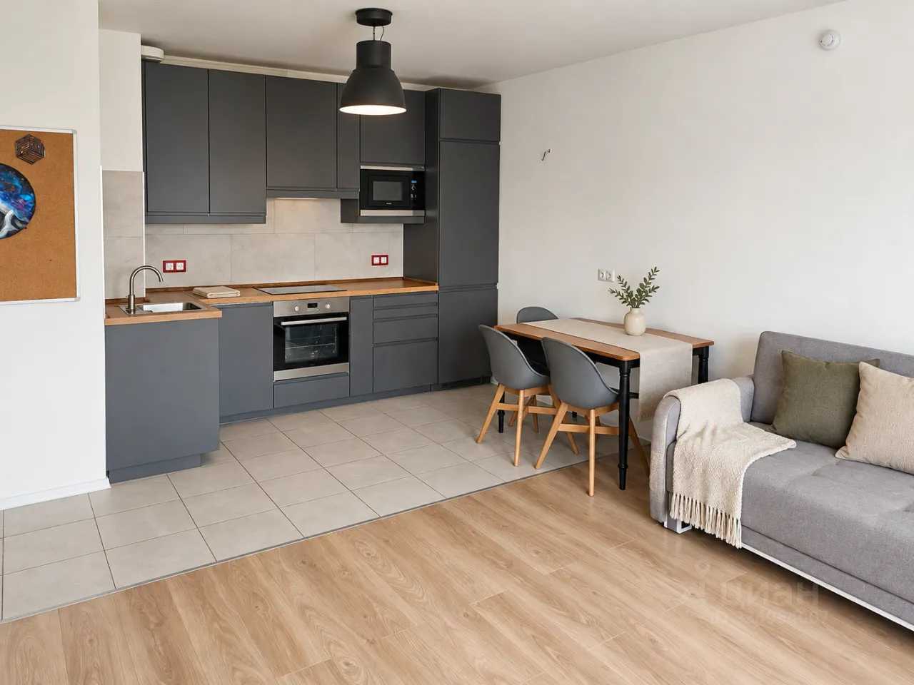 1-комнатная квартира, 45 м² — фотография 3