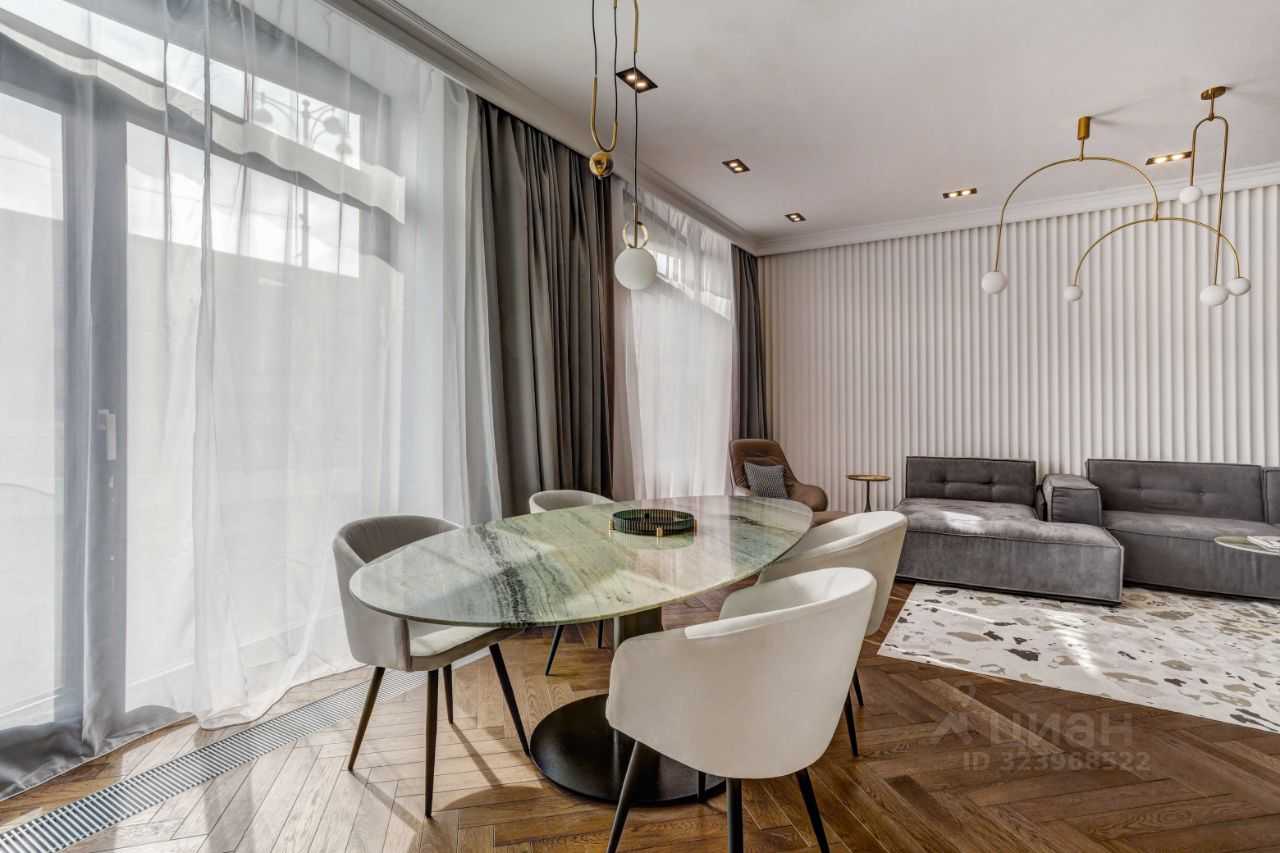 3-комнатная квартира, 108 м² — фотография 3