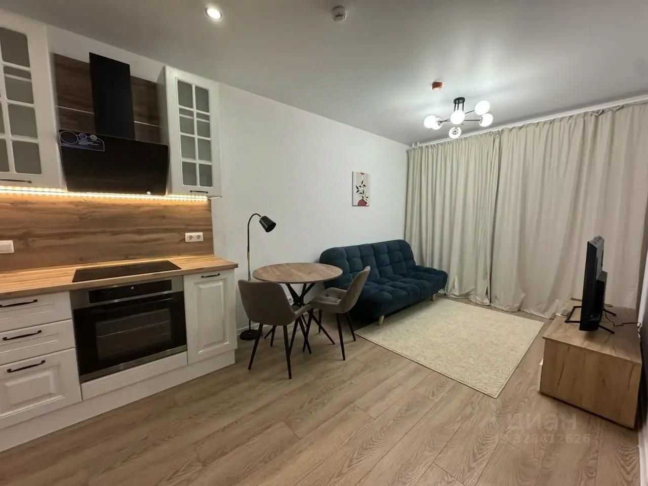 1-комнатная квартира, 34 м²