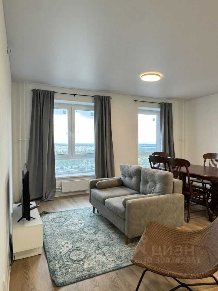 3-комнатная квартира, 76 м²