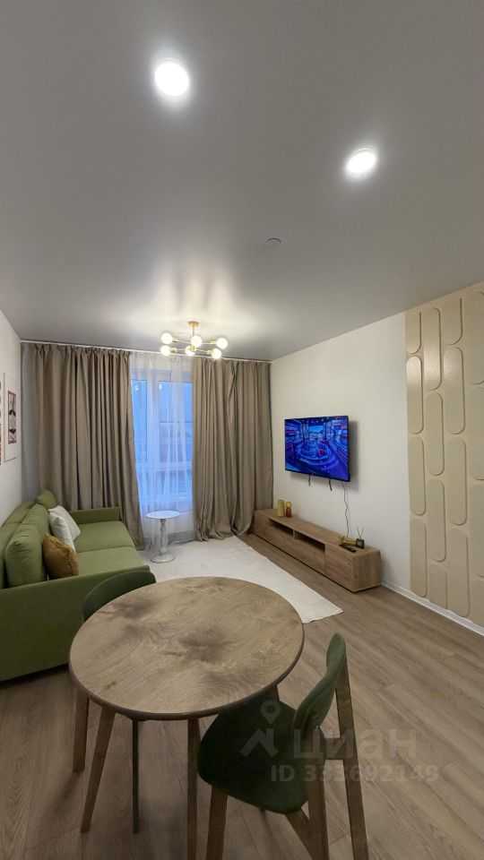 1-комнатная квартира, 37,6 м² — фотография 2
