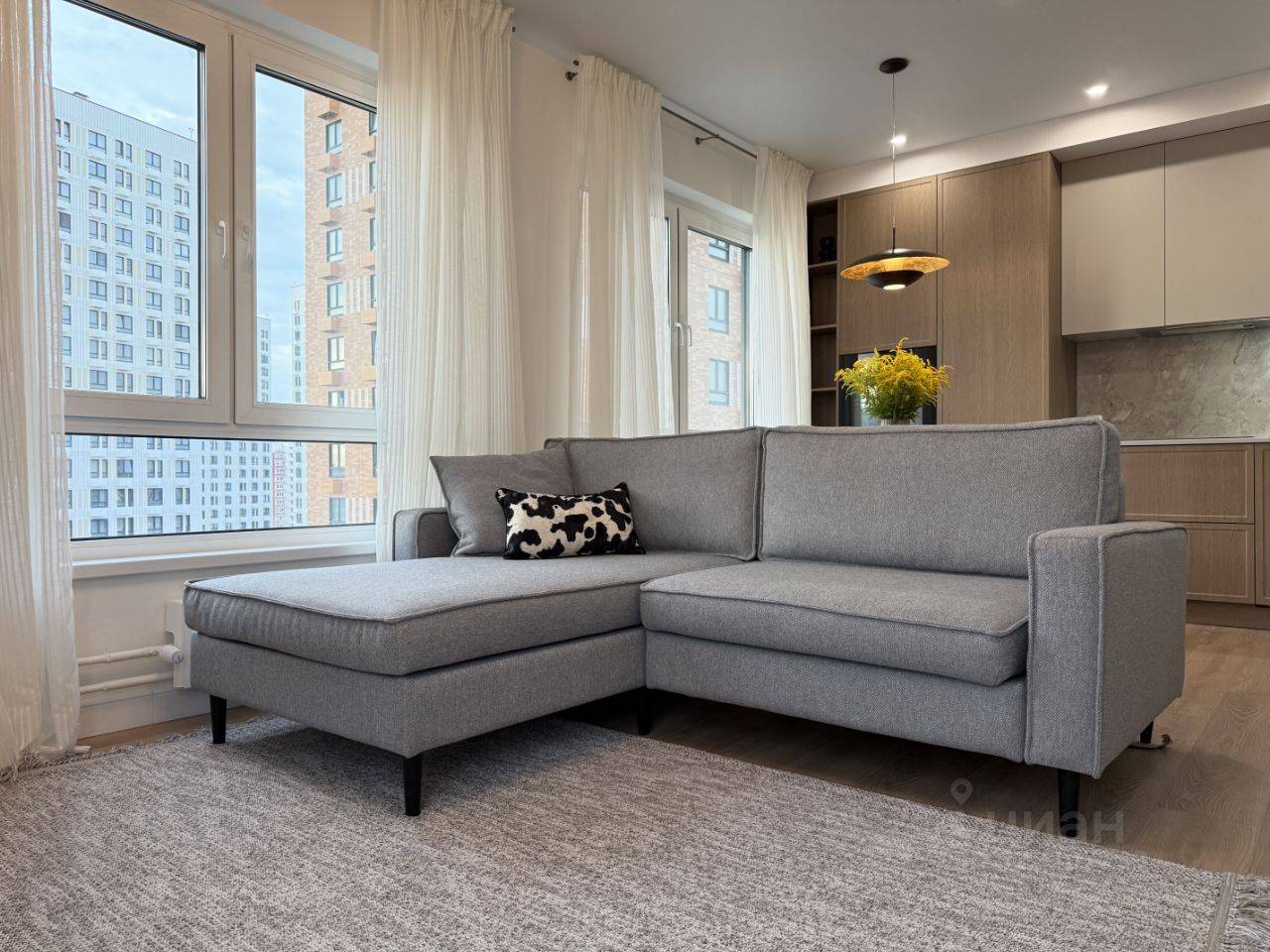 2-комнатная квартира, 45 м² — фотография 3