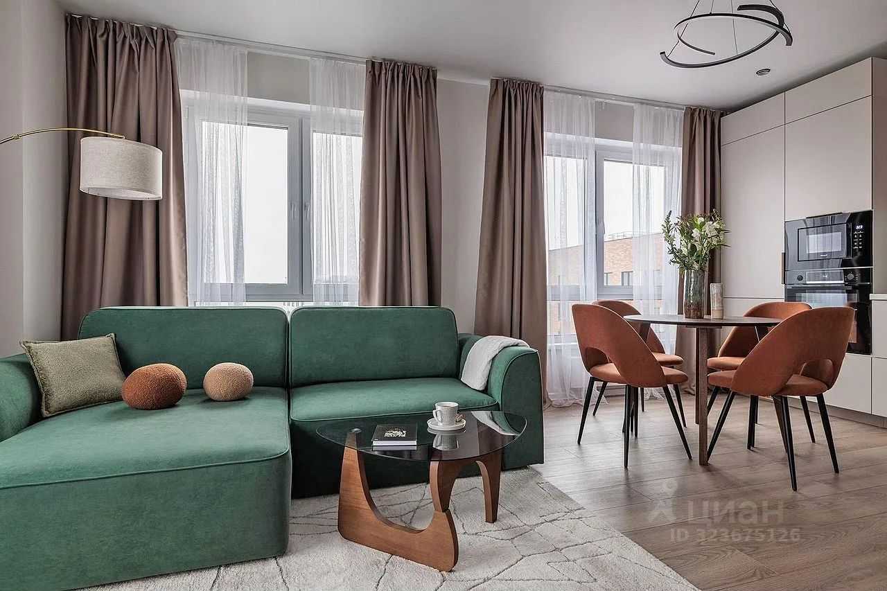 2-комнатная квартира, 42,5 м² — фотография 3