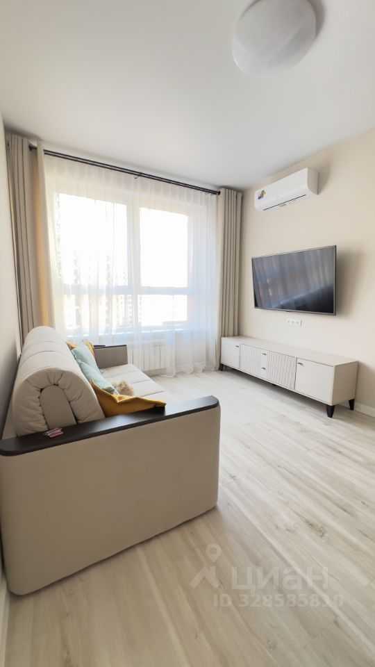 1-комнатная квартира, 35,2 м² — фотография 2