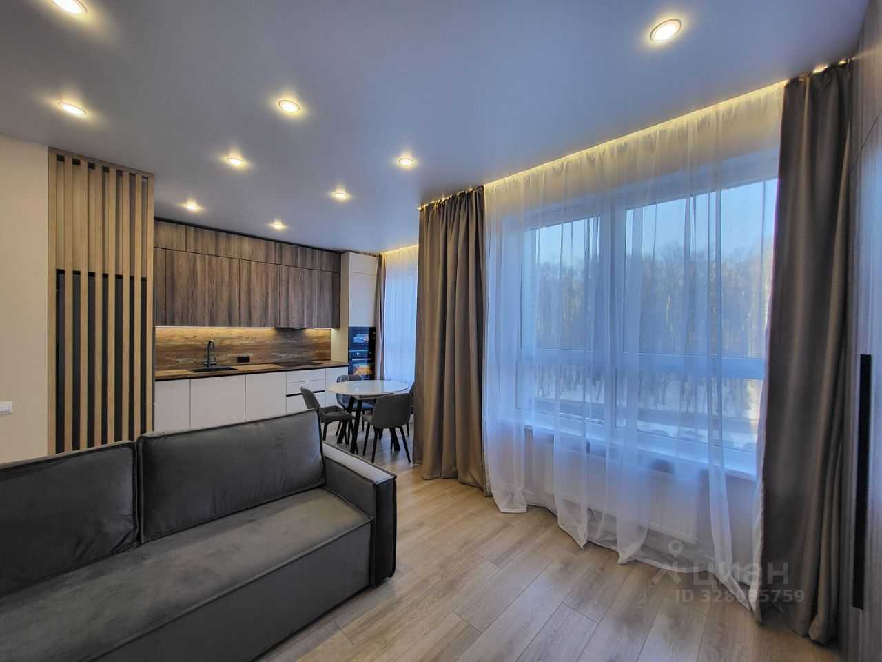 2-комнатная квартира, 56 м² — фотография 3