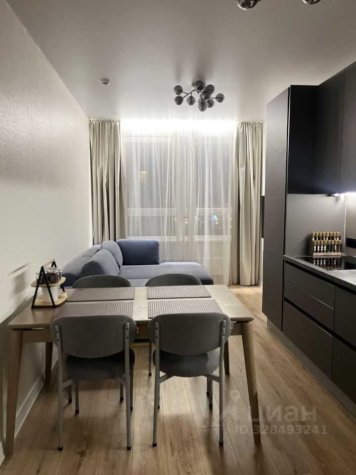 1-комнатная квартира, 43,3 м²