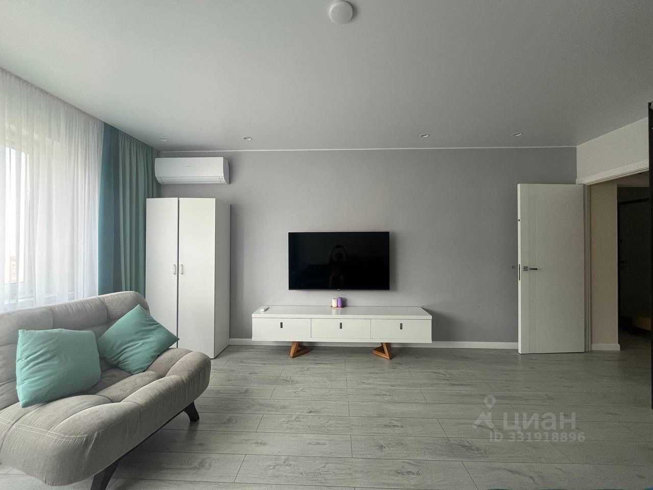 1-комнатная квартира, 46 м²