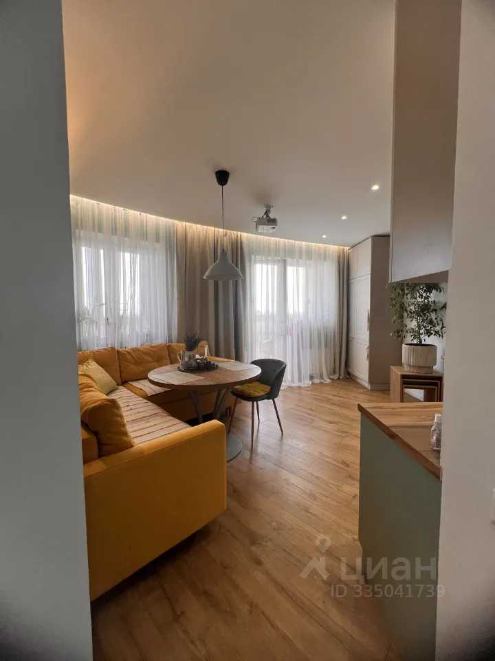 1-комнатная квартира, 50 м² — фотография 3