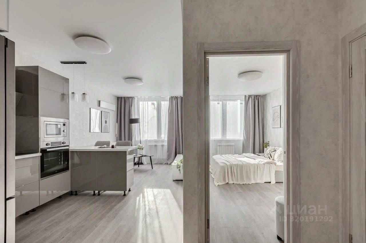 1-комнатная квартира, 39,5 м² — фотография 3