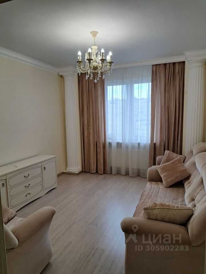3-комнатная квартира, 76,4 м²