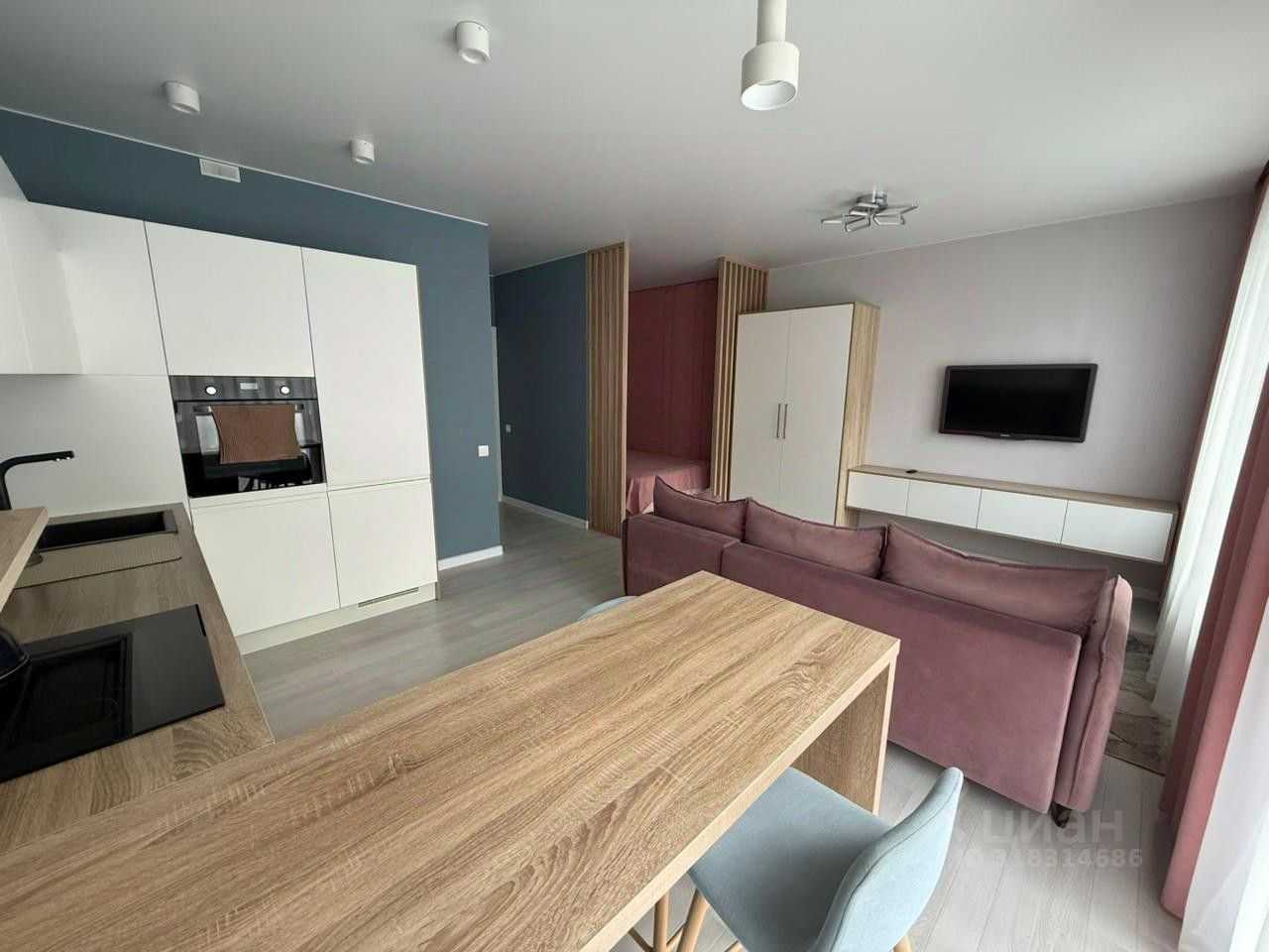 2-комнатная квартира, 53 м² — фотография 3