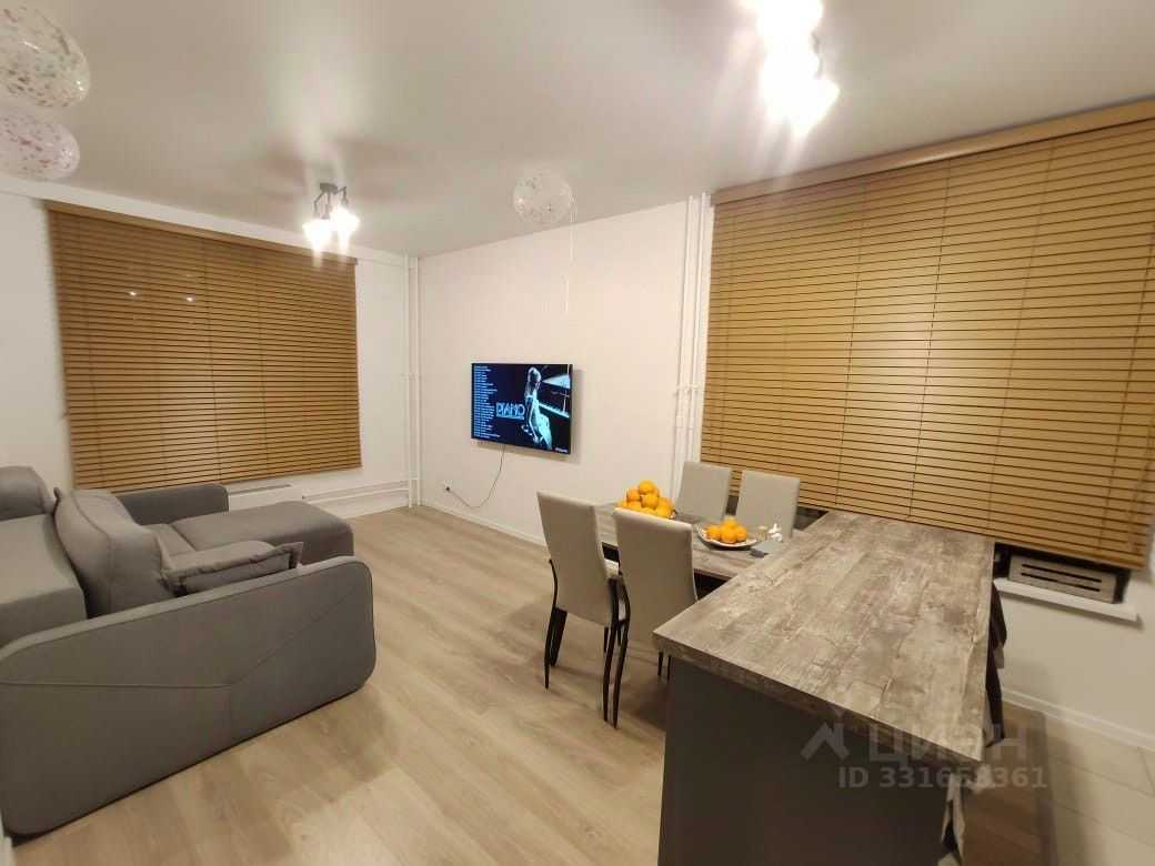 3-комнатная квартира, 58 м²