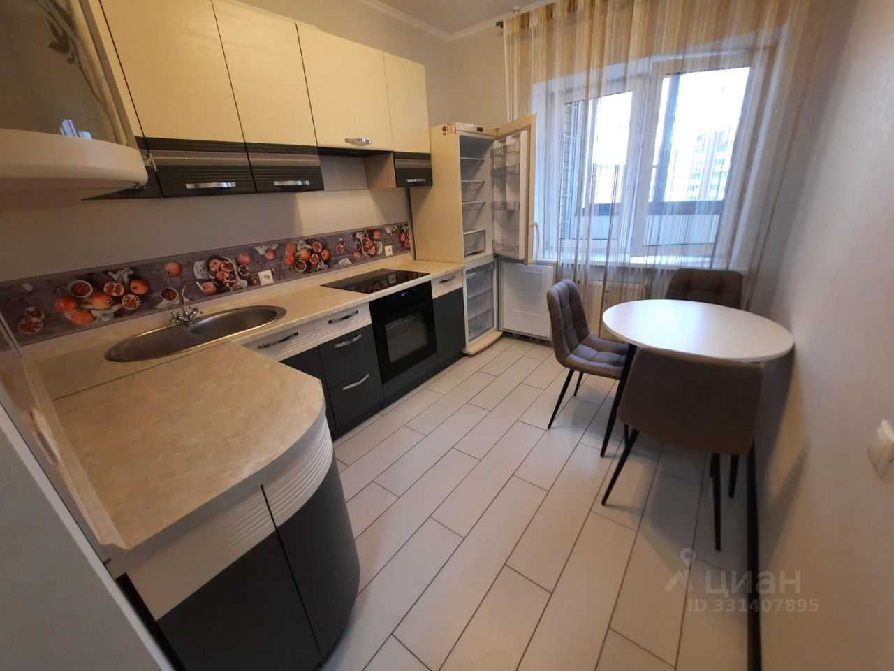 1-комнатная квартира, 32,6 м²