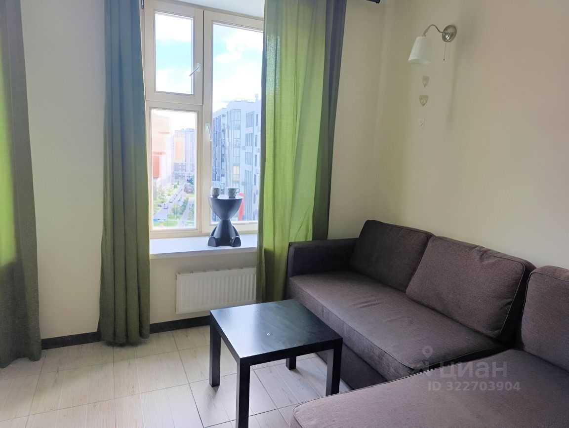 1-комнатная квартира, 36,6 м²