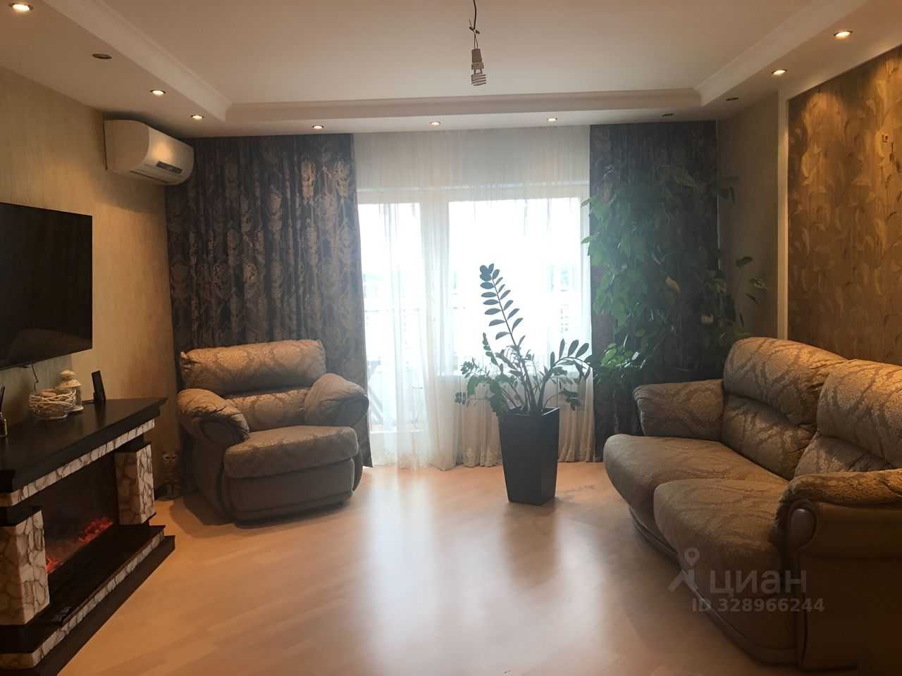 3-комнатная квартира, 114,9 м² — фотография 2
