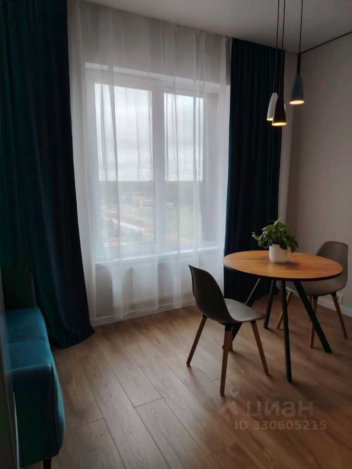 1-комнатная квартира, 34,3 м²