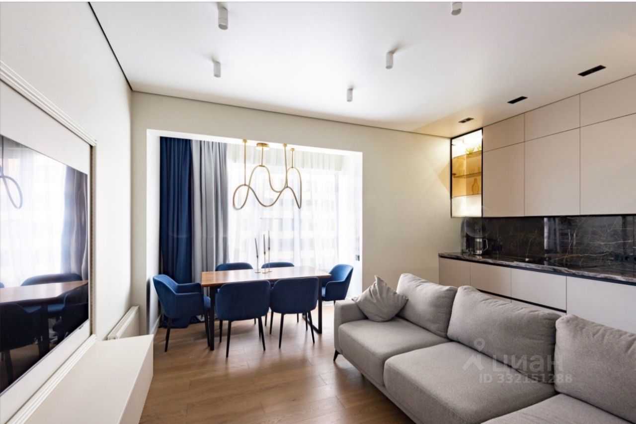 3-комнатная квартира, 67 м² — фотография 3