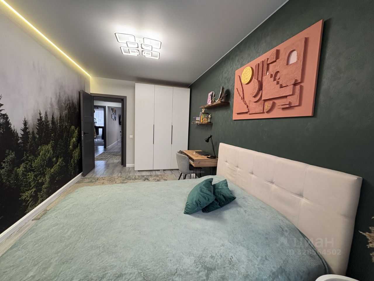 2-комнатная квартира, 52,5 м² — фотография 2